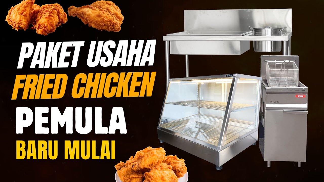 Usaha Fried Chicken 2025? Review Paket Usaha Fried Chicken Outlet Pemula 2 Revon #friedchicken