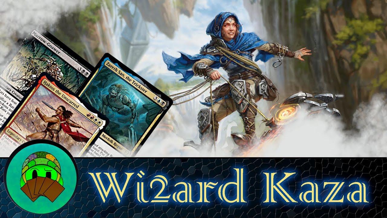 Kaza Roil Chaser versus Marrow-Gnawer, Haktos and Zareth | EDH / CMDR Gameplay