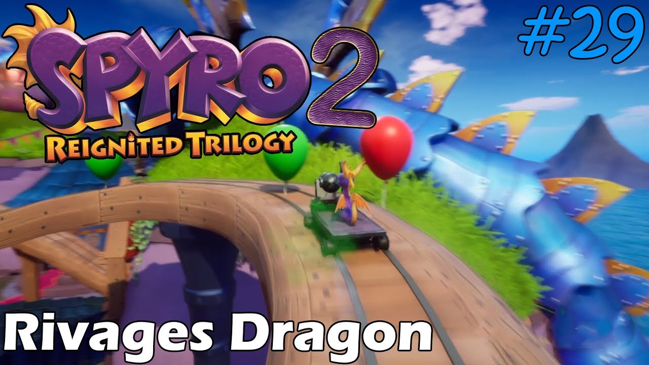 Spyro 2 - Reignited Trilogy - Rivages Dragon 100% +Artworks