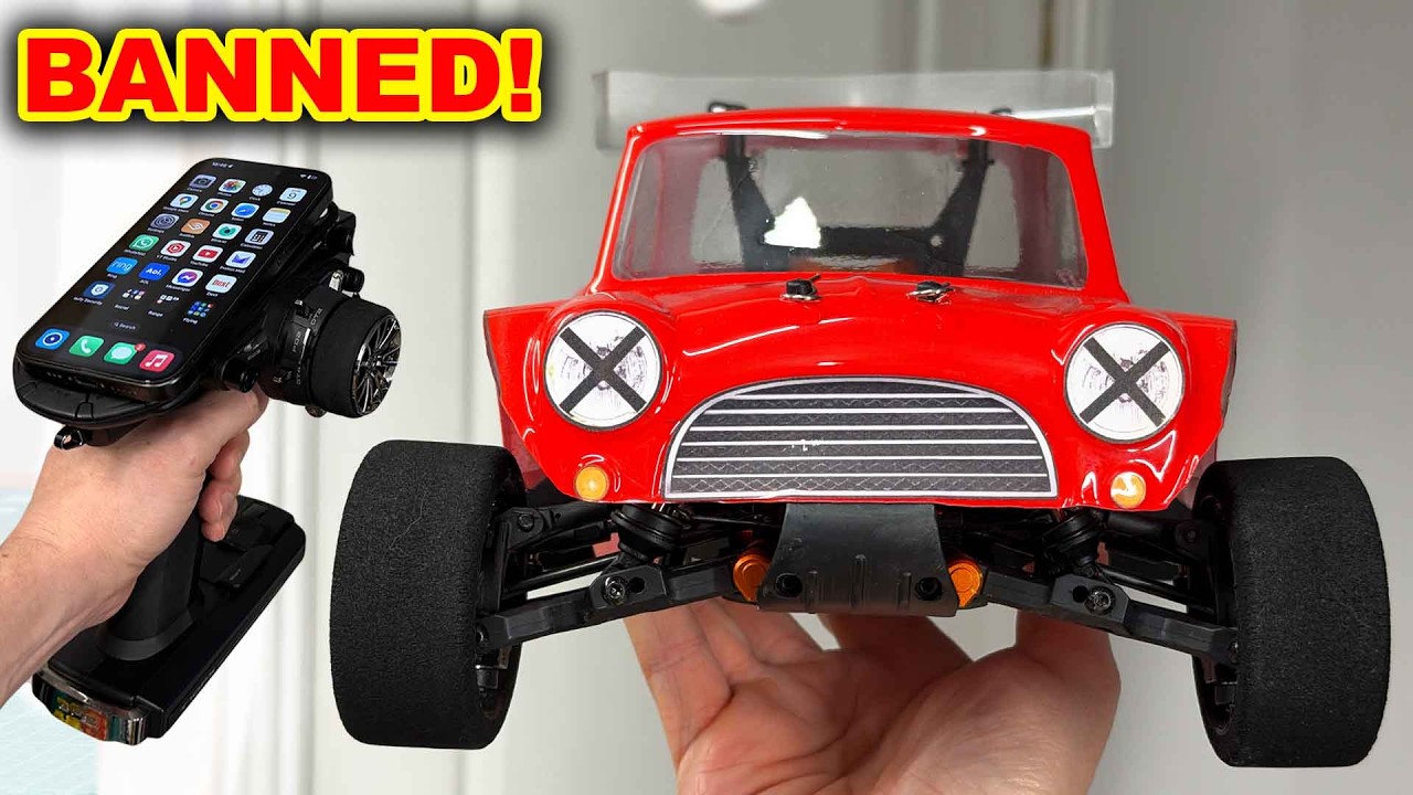 Нелегальный RC Mini Cooper &mdash; слишком быстрый для гонок!
