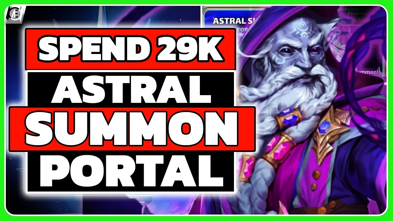 💎 Spend 29K Gems in the Astral Summon Portal ⚡  in Beta V76.1 | Empires & Puzzles 🔥