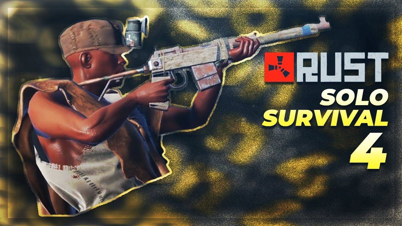 RUST SOLO SURVIVAL PART 4 | Learning Semi Auto Rifle BP