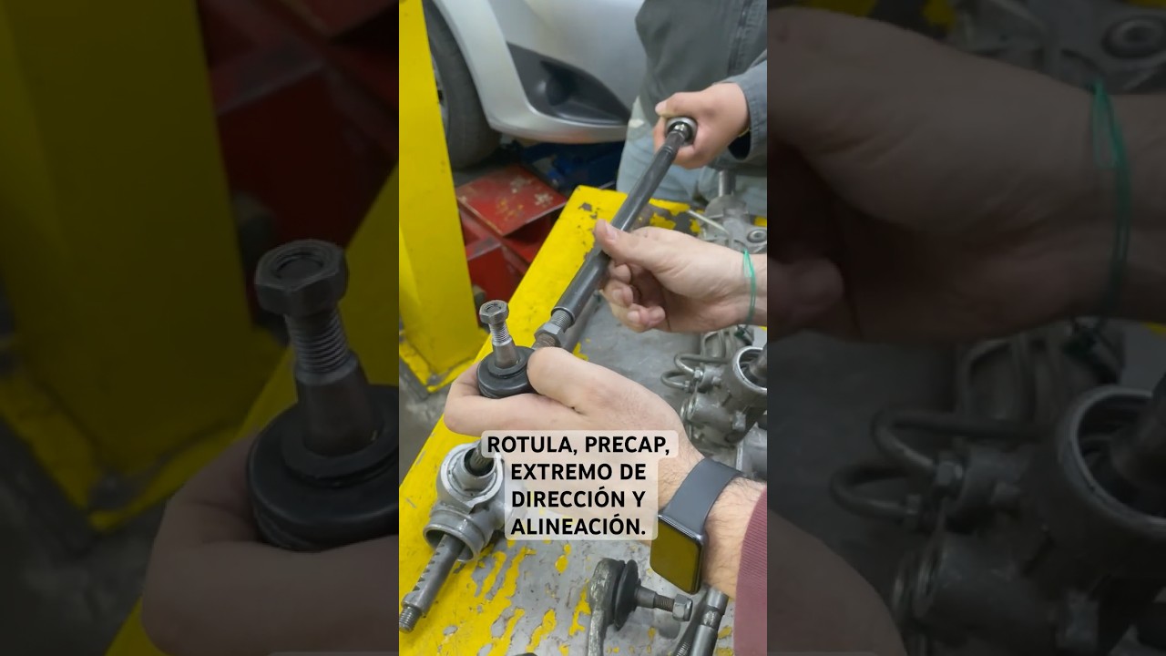 Auxiliar Mec&aacute;nica Automotriz | R&oacute;tula, precap, extremo de direcci&oacute;n y alineaci&oacute;n
