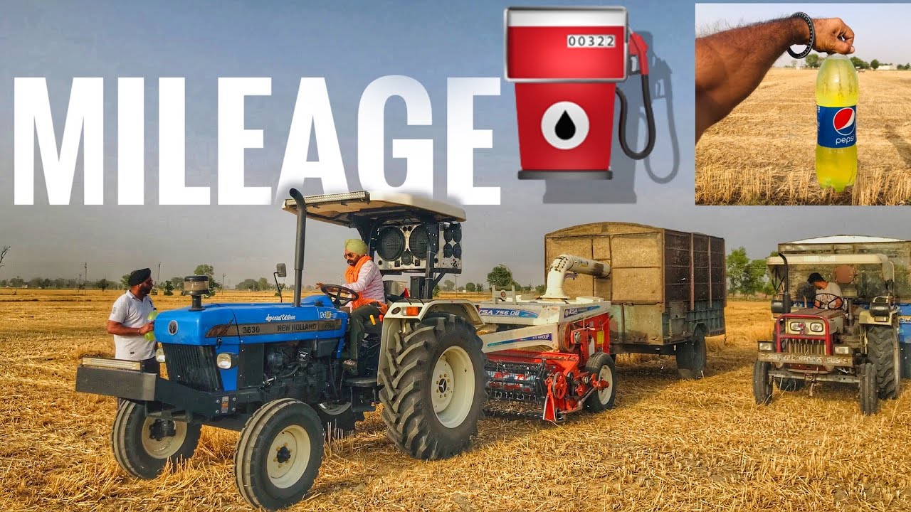 Тестирование пробега модели New Holland 3630 special edition TXPlus 2022 с соломорезкой KSA в одн...