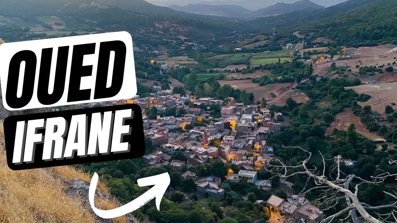 THE MOST RURAL AND BEAUTIFUL VILLAGE IN MOROCCO -OUED IFRANE واد افران