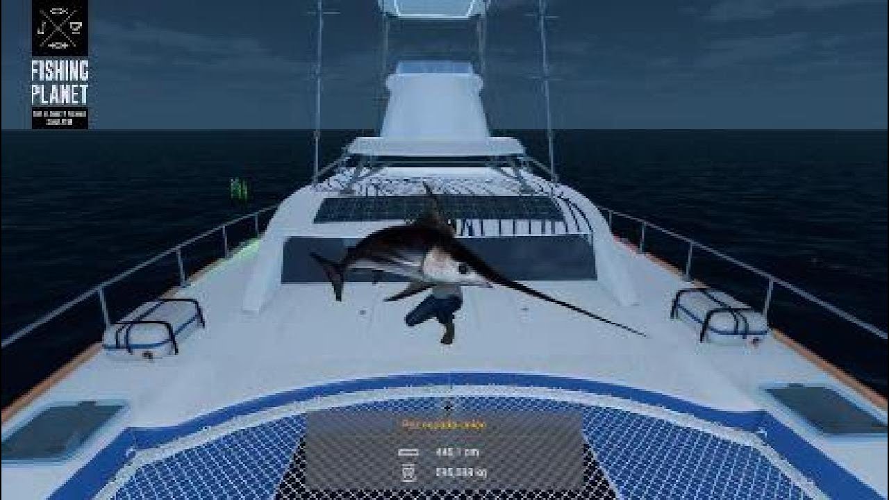 Fishing Planet 600 kg Pez Espada Único ;)))