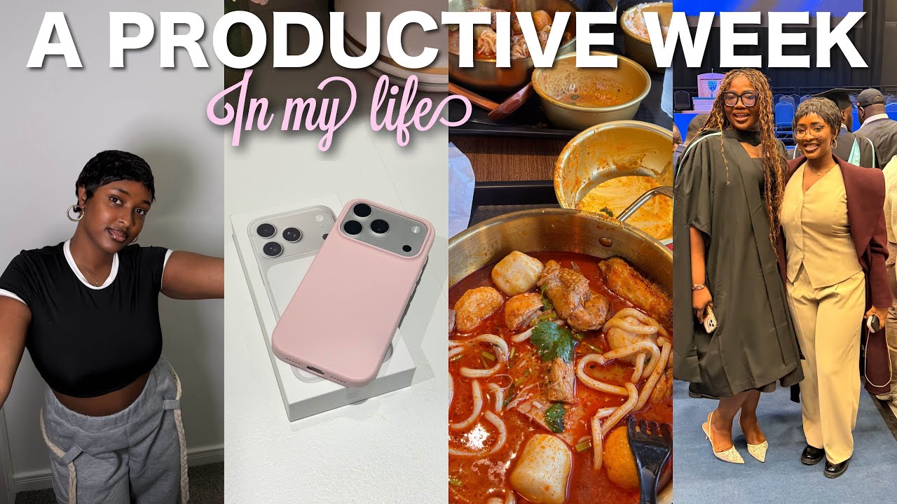 Living Alone in My 20s | New Phone, My Friend Graduated & A Day in Leeds