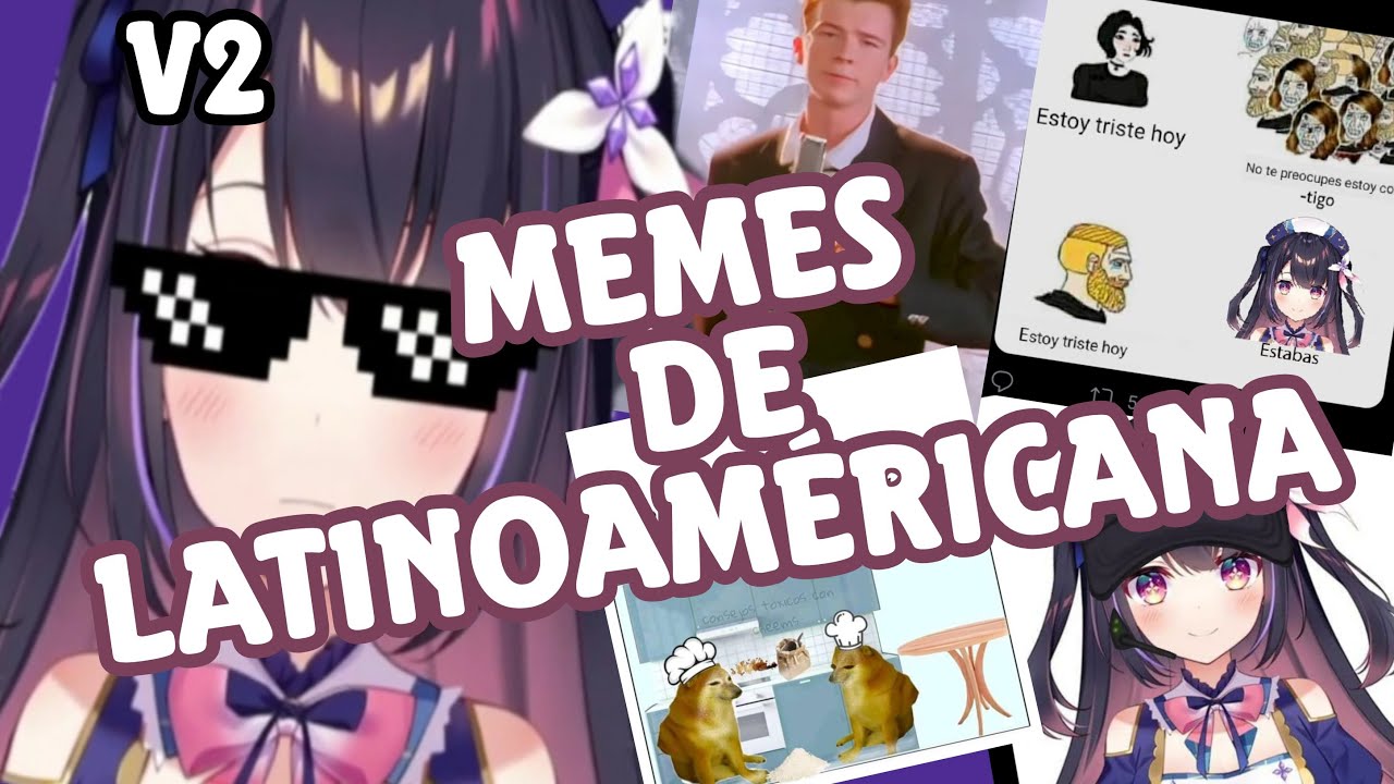 Hina reacciona a memes y shitpos de Latinoaméricana V2 【Hina Misora Vtuber Wactor】