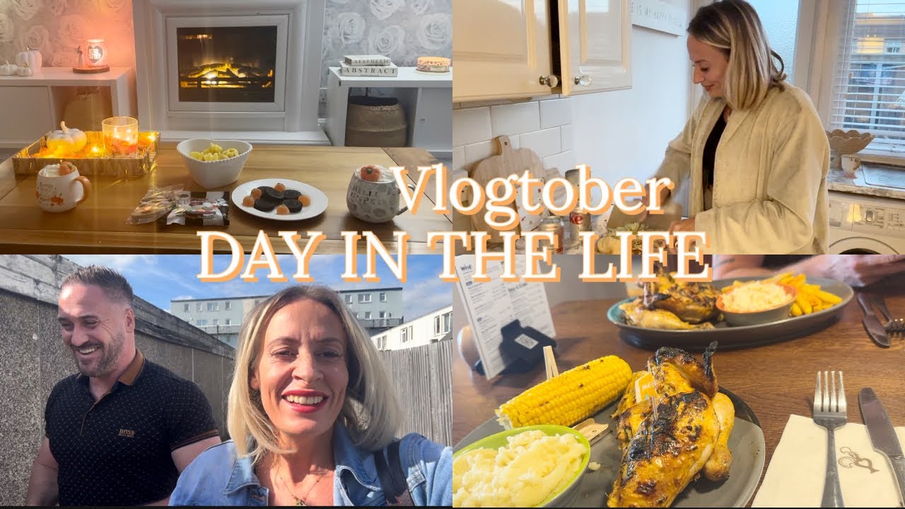 ROMANTIC DAY IN THE LIFE OF A UK MOM | volgtober day 5 | gym | date day | movie night |