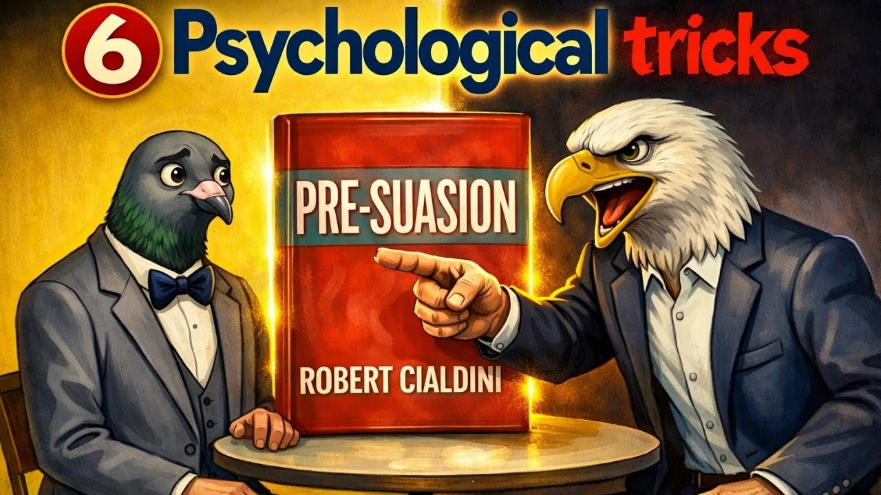 6 Powerful Psychological Tricks That Control People (Pre-Suasion Explained)
