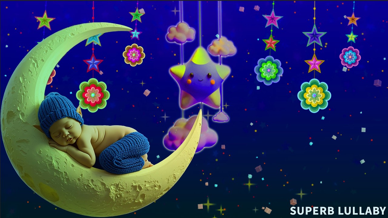 Sleep Instantly Within 3 Minutes ♥ Sleep Music for Babies ♫ Mozart Brahms Lullaby #51