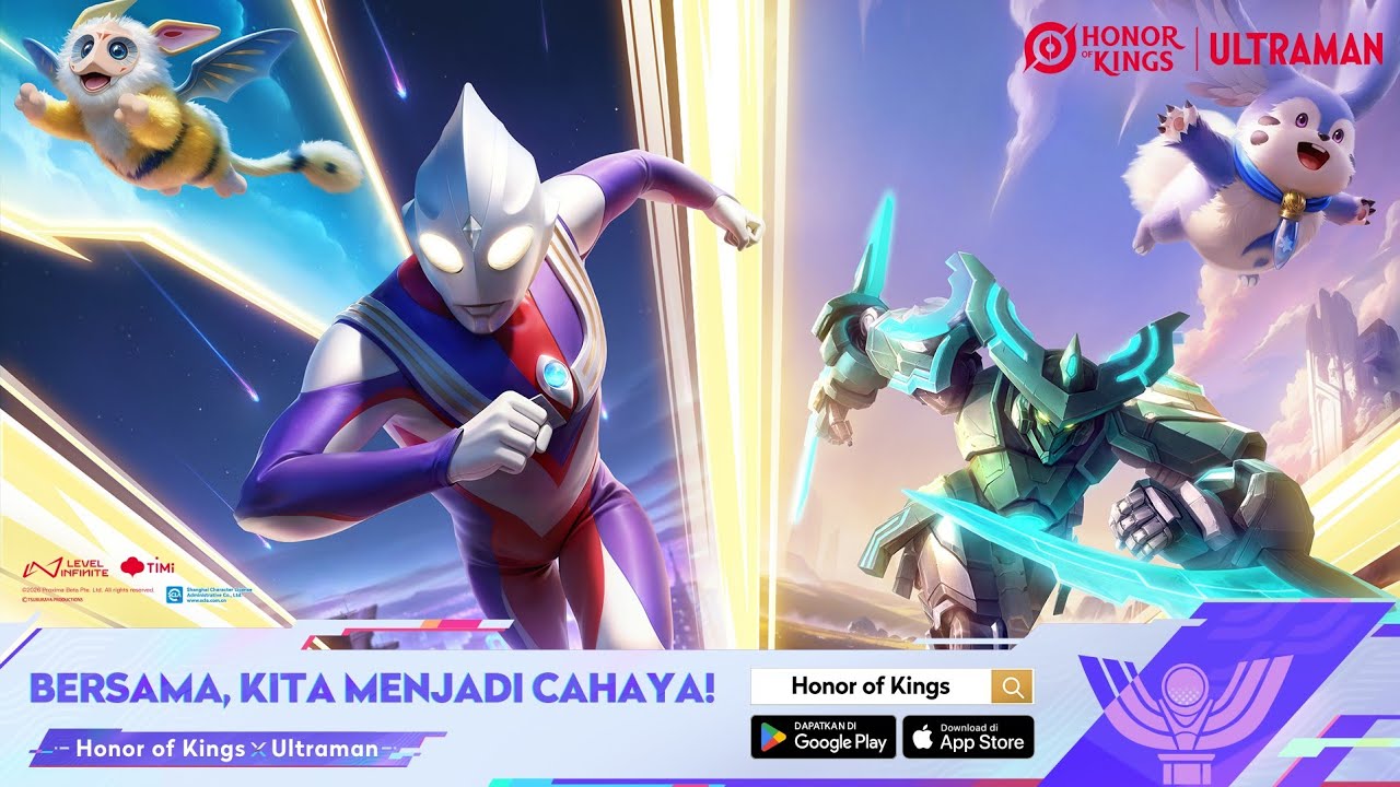 GILA ADA ULTRAMAN DAN HERO BARU DI EVENT LEBARAN 314 SUPER FLOW DAY! Honor of Kings