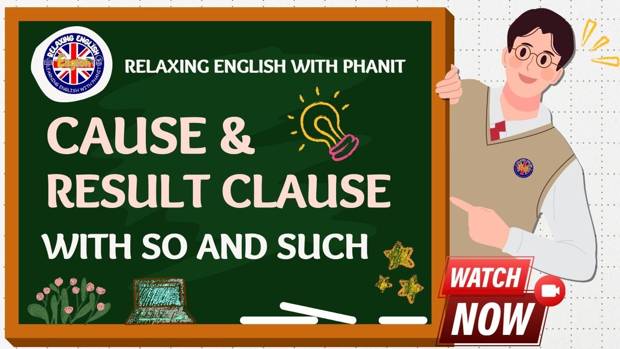 Cause and result clauses with so and such