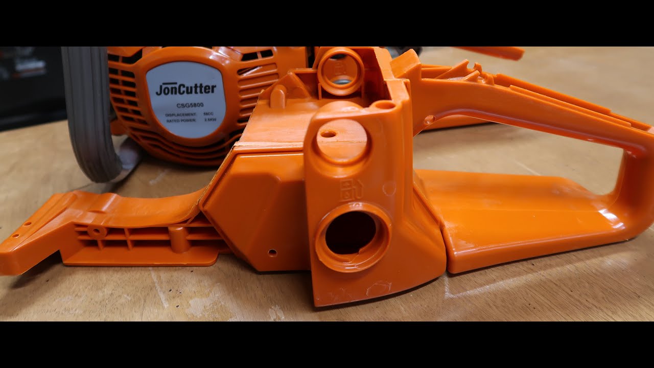 Jon Cutter G5800 Chainsaw - Replacing Fuel tank