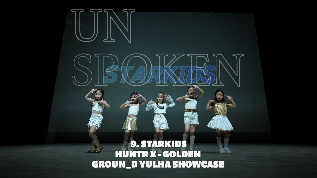 김해댄스학원 그라운디 율하점ㅣYULHA SHOWCASE : UNSPOKEN _ K-POP MEDLEY STARKIDS PERFOMANCE