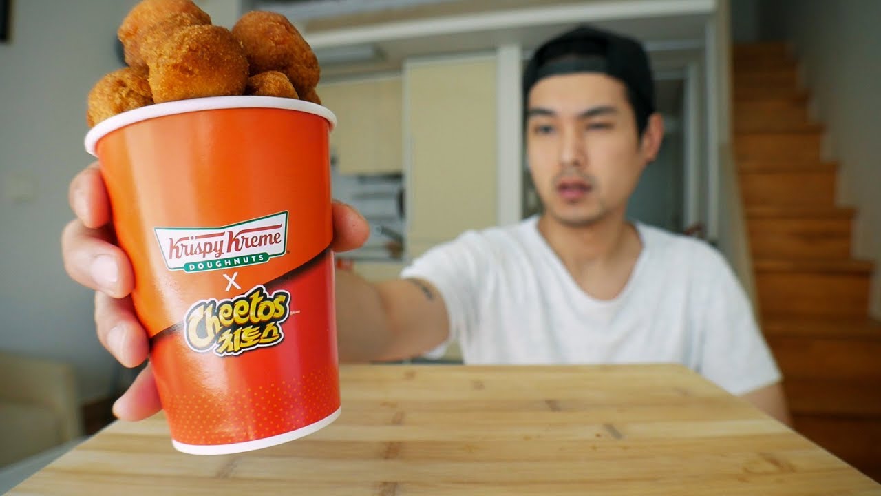 Krispy Kreme Cheetos Donuts