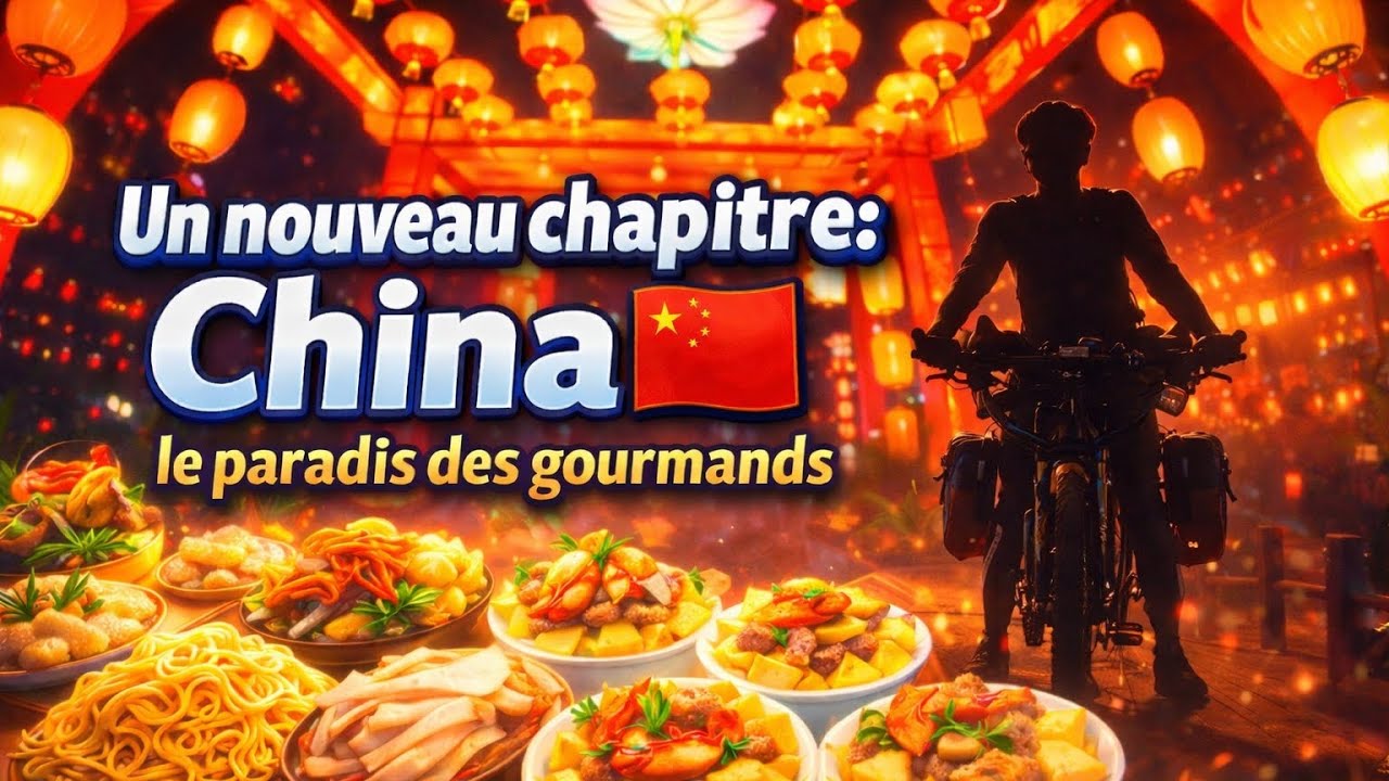 Tour du monde à vélo - Arrivée en Chine 🇨🇳