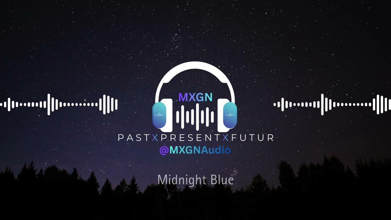 MXGN AUDIO - Midnight Blue (Blues x Deep House Instrumental, 124 BPM)