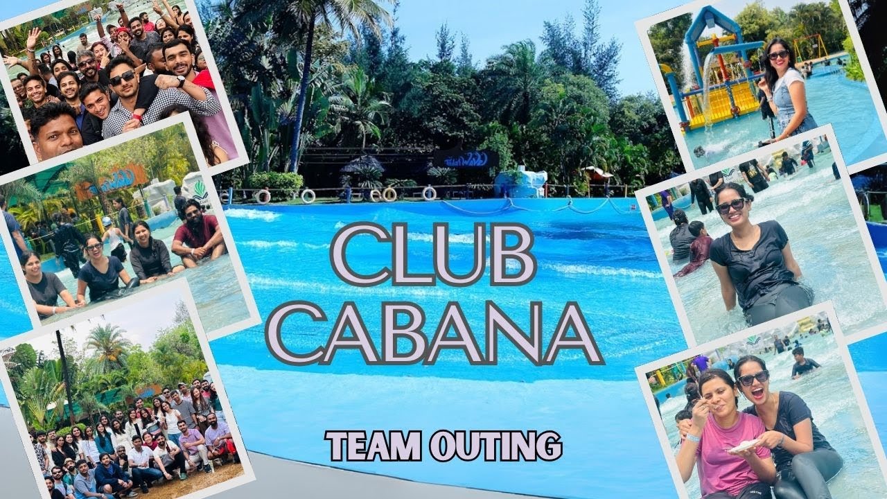 Club Cabana | Amusement Park | Bangalore | LKQ Family | Team Outing #outing #rides #pool #slides