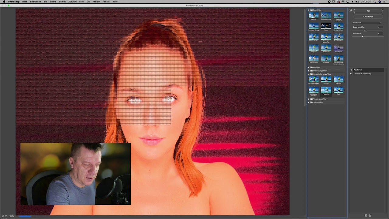 Photoshop - Shorties - Filtergalerie