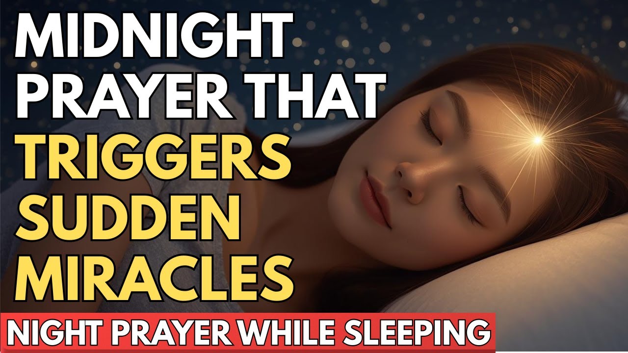 🙏 While You Sleep, God Is Fixing Everything | Powerful Night Prayer