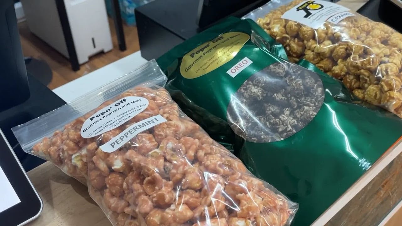 Popn’ Off Gourmet Popcorn opens on Broad Street in Augusta
