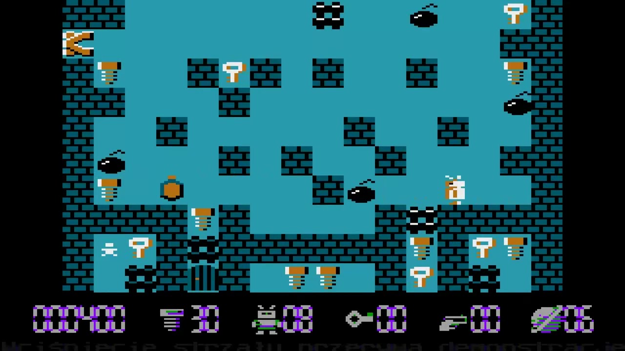 ATARI 8BIT XL XE Robbo SWS 07 ROBBO MAGIC 2014 v1 4 400 800 600 1200 1400 1450 ATARIMANIA COM SITE L