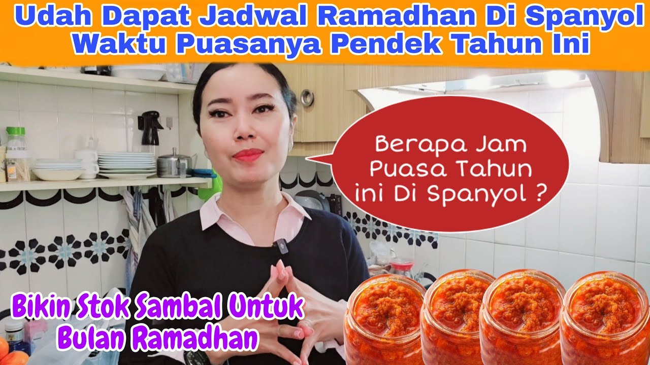 BERAPA JAM PUASA TAHUN INI DI SPANYOL ?ALHAMDULILLAH SUDAH DAPAT JADWAL RAMADHAN 2026