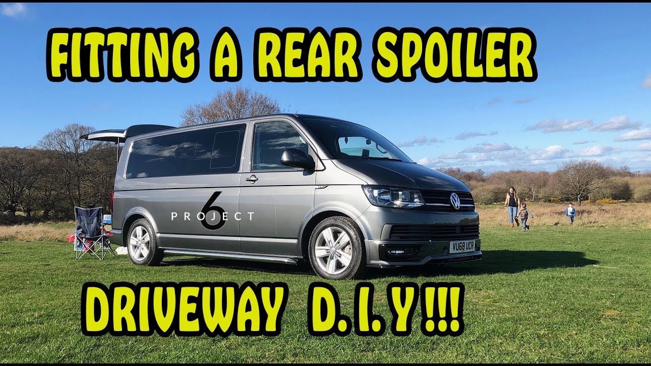 Fitting  T6 Rear Spoiler - Driveway DIY