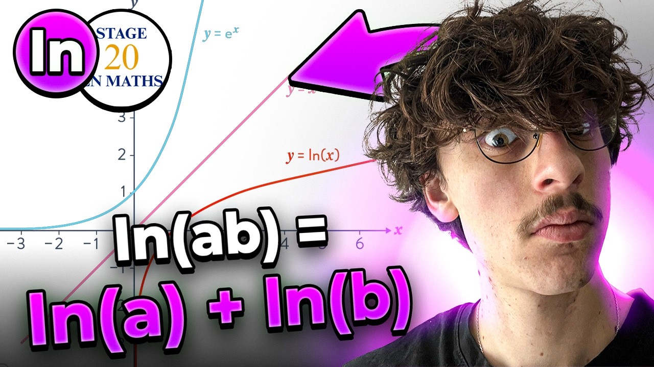 8 minutes pour réviser le logarithme népérien -  Terminale Spé Maths