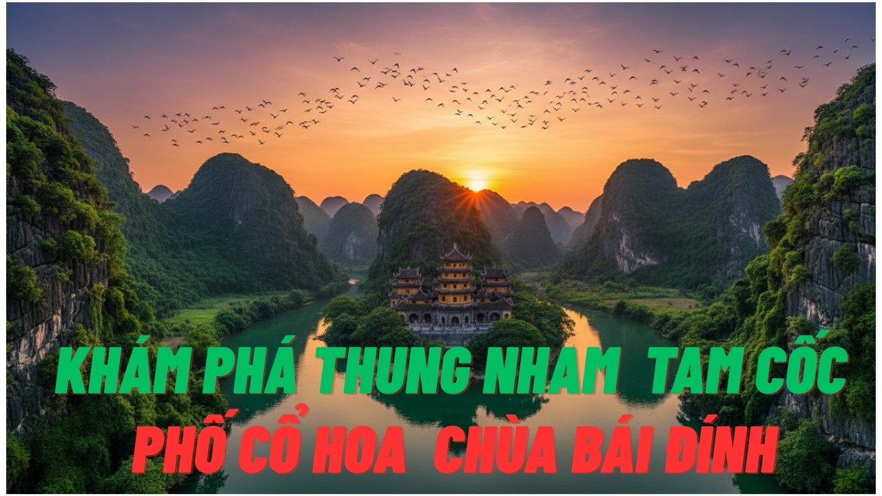 Khám Phá Thung Nham , Tam Cốc , Phố Cổ Hoa Lư, Chùa Bái Đính 2026: Hành Trình Tuyệt Đẹp