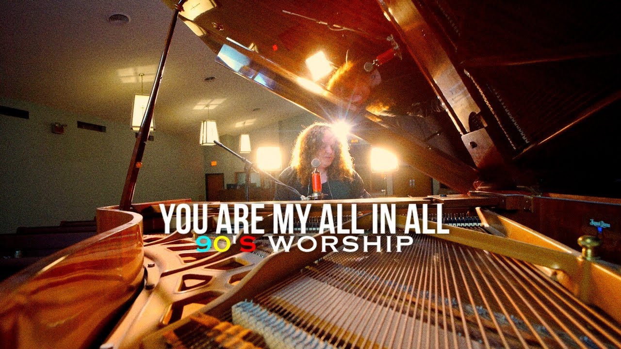 You Are My All In All Piano Version - 90's Worship Music (Joel Jackson Worship)