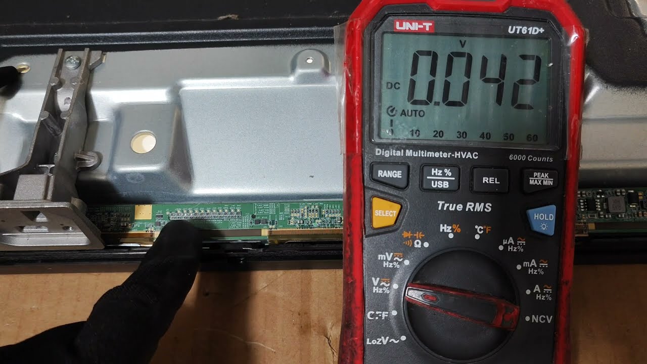 tv  Hisense modelo 50A6Hz con problemas de pantalla imagen desvanecida