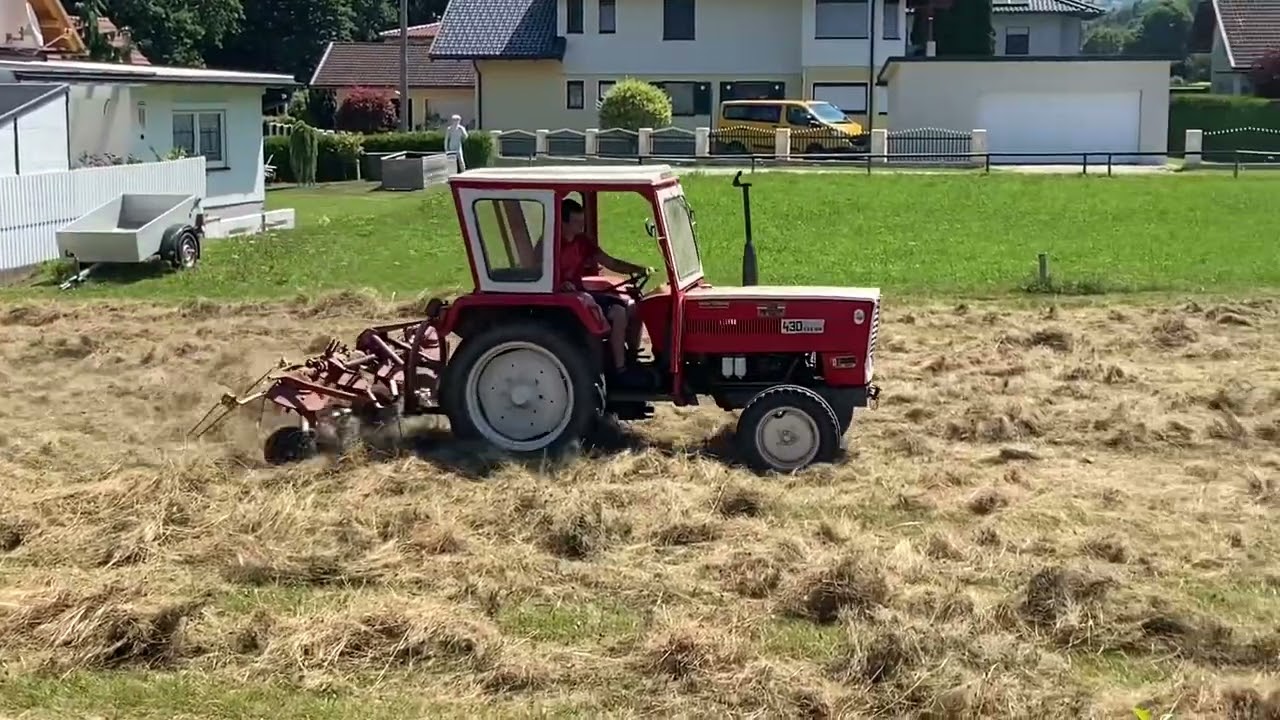 Steyr 430 Plus mit Kreiselheuer