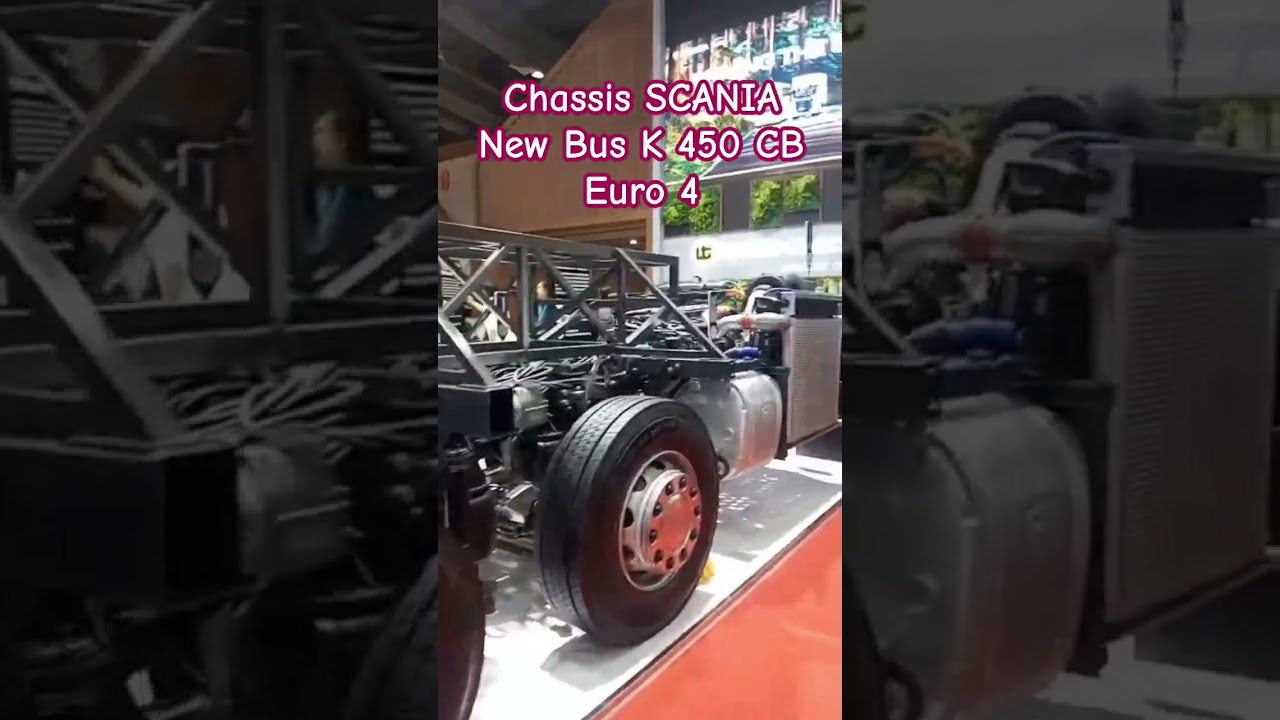 Chassis SCANIA New Bus K 450 CB Euro 4 #scania
