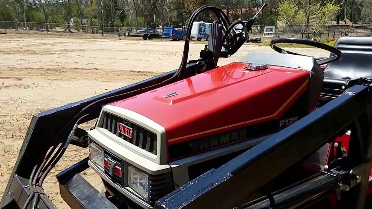 Yanmar F175D used compact tractor for sale by Toughtractors.com