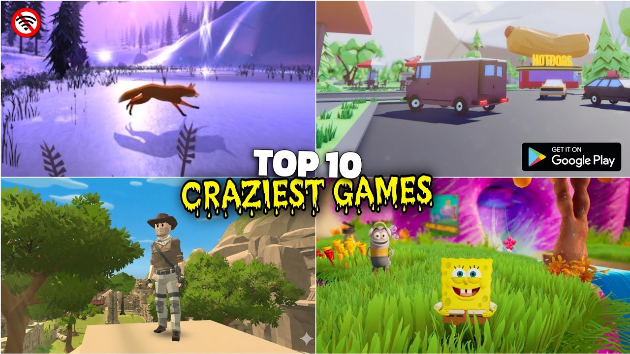 Top 10 Craziest & Secret Games Ever Made! 🎮