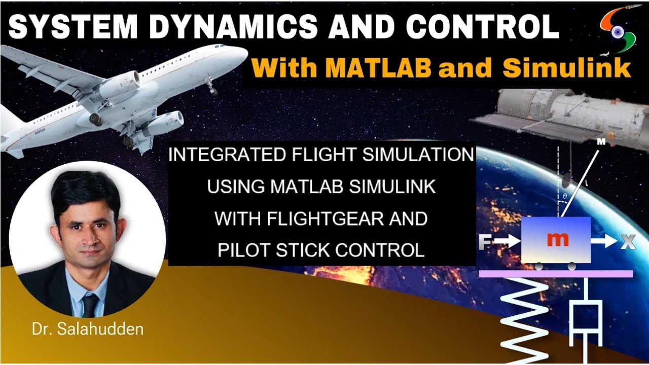 Integrated Flight Simulation Using MATLAB Simulink with FlightGear and Pilot Stick Control
