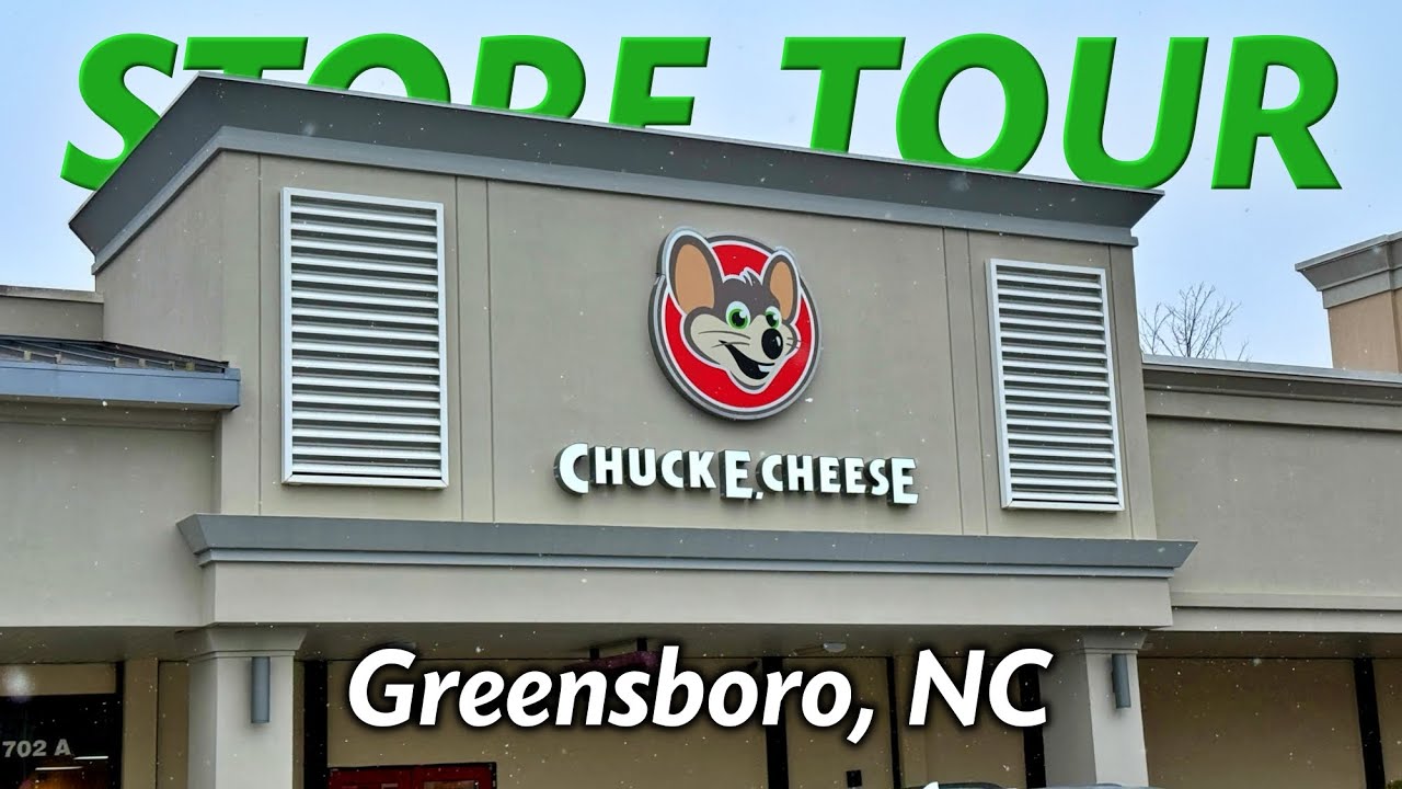 TOUR: Greensboro, NC Chuck E. Cheese (Former ShowBiz Pizza)