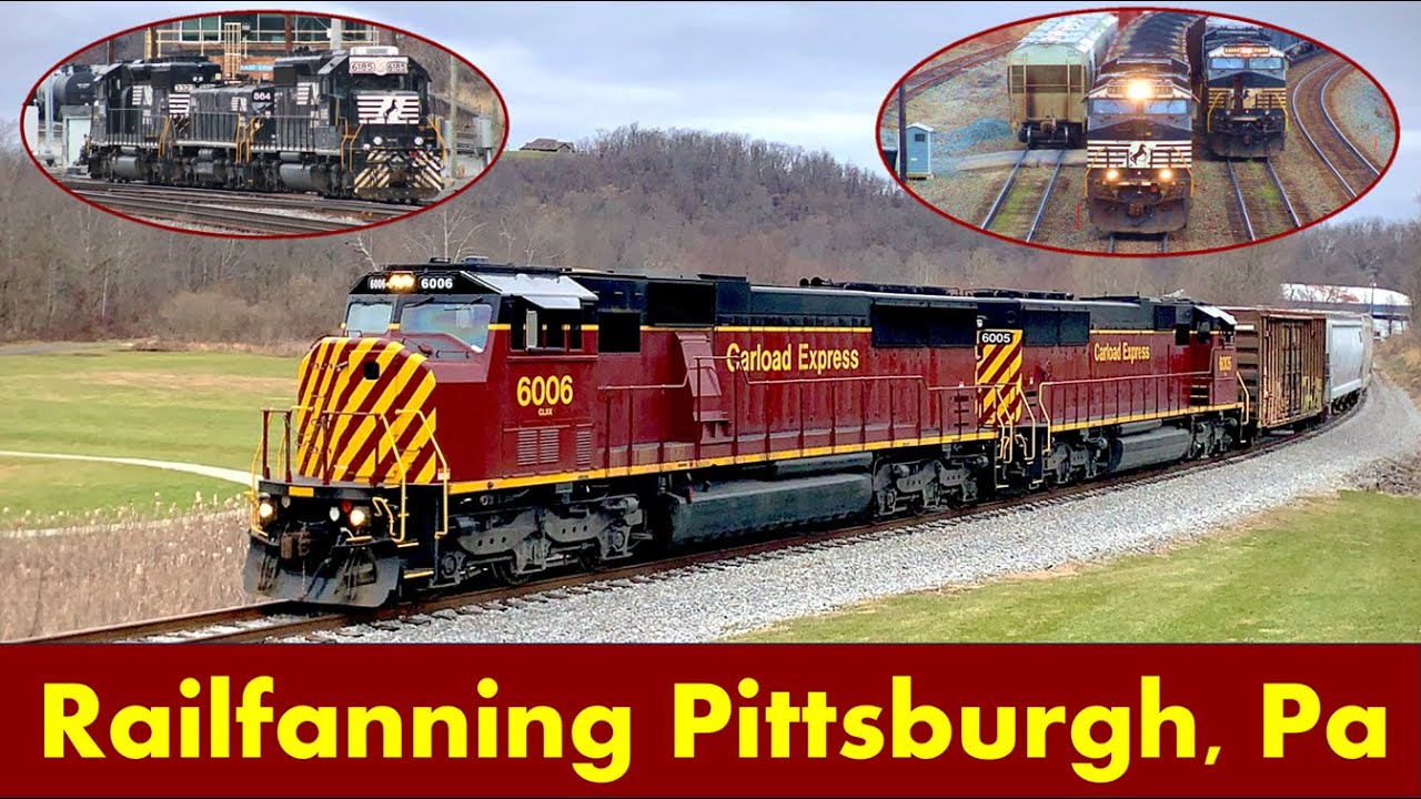 SD60Ms in the Allegheny Valley! Railfanning around Pittsburgh on the AVR & NS!
