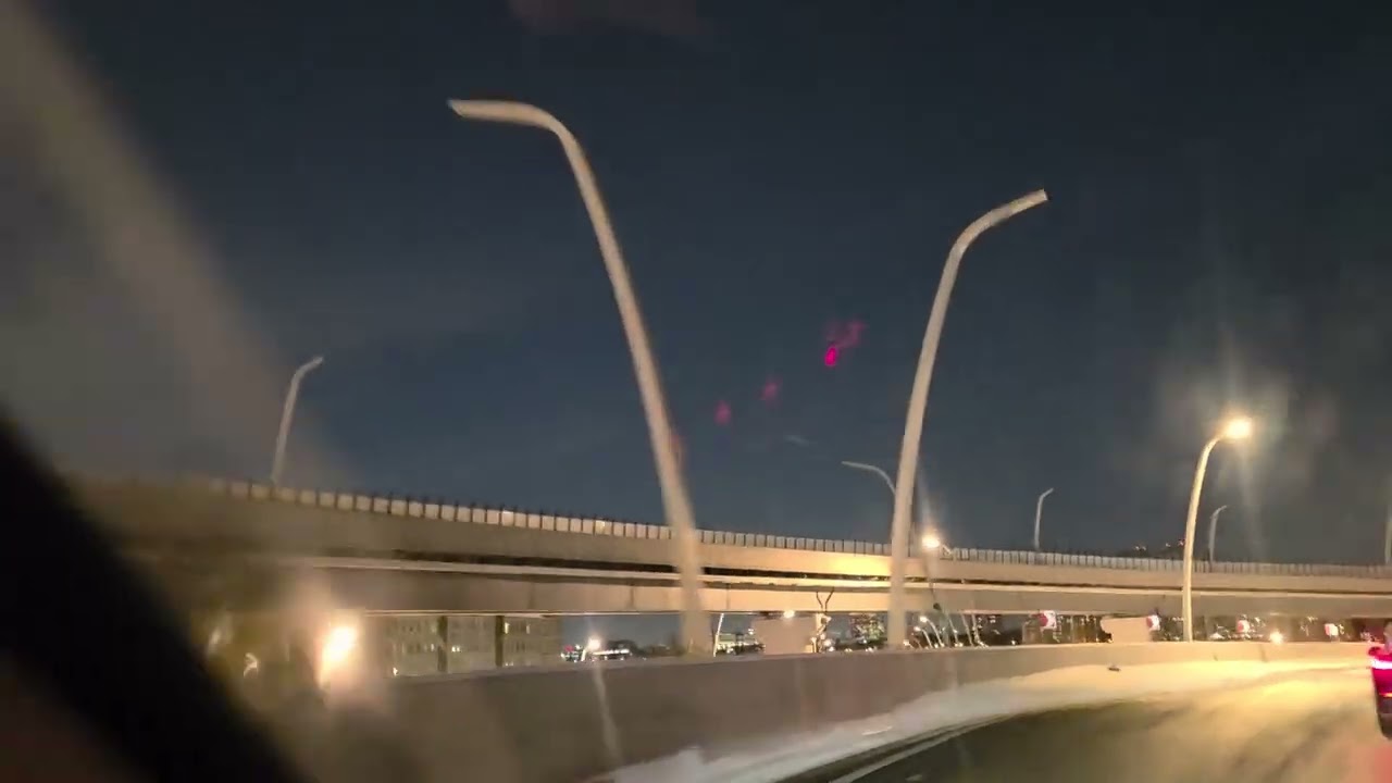 Ночь на юге Москвы #ночь #night #road #moscow #russia #video #videos #drive #driving #москва #россия