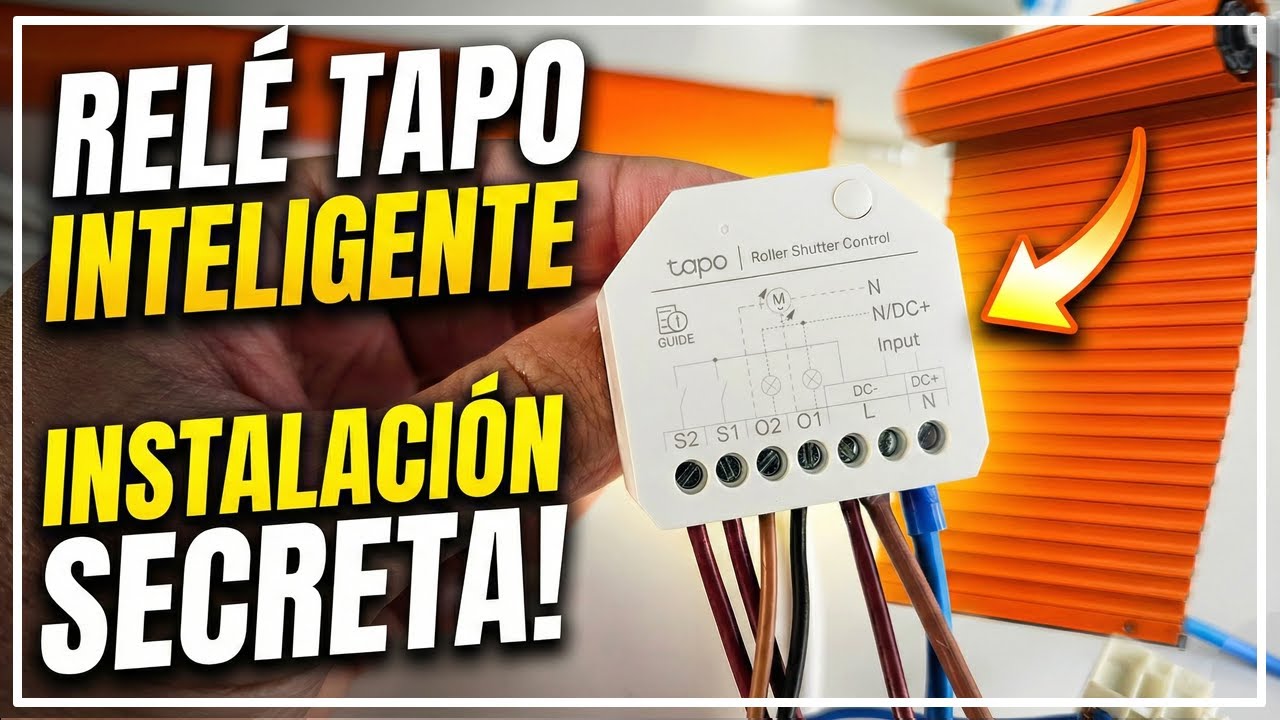 🔴POR FIN, Tapo S112, El Relé 2 en 1 para Luces y Persianas (con Matter)