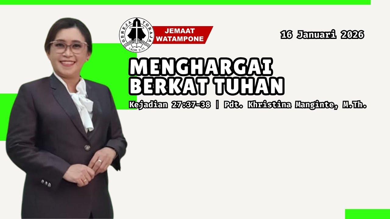 Menghargai Berkat Tuhan