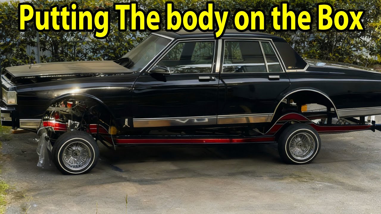 Lowering the body back onto the frame DIY