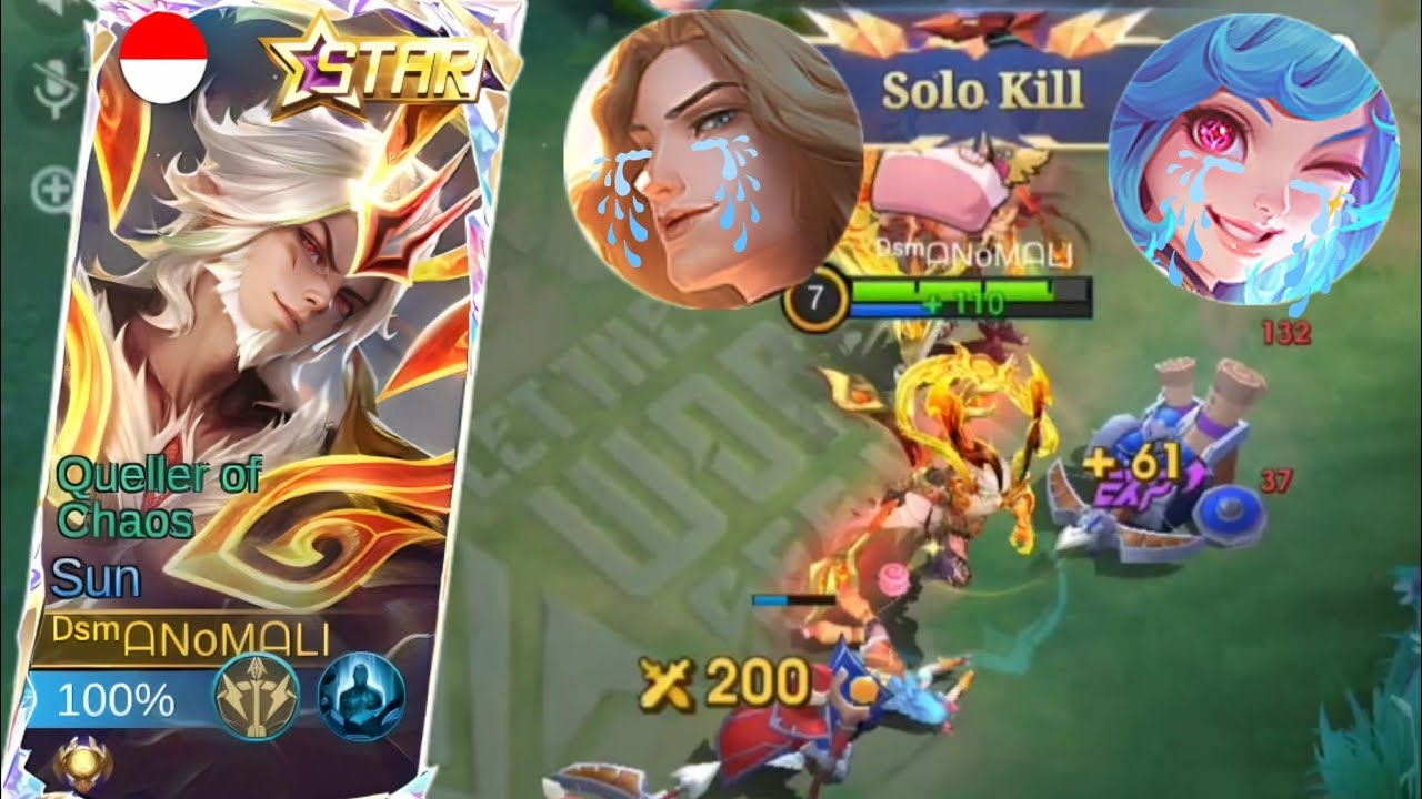 Exp nya panikan || SUN MLBB || SUN GAMEPLAY