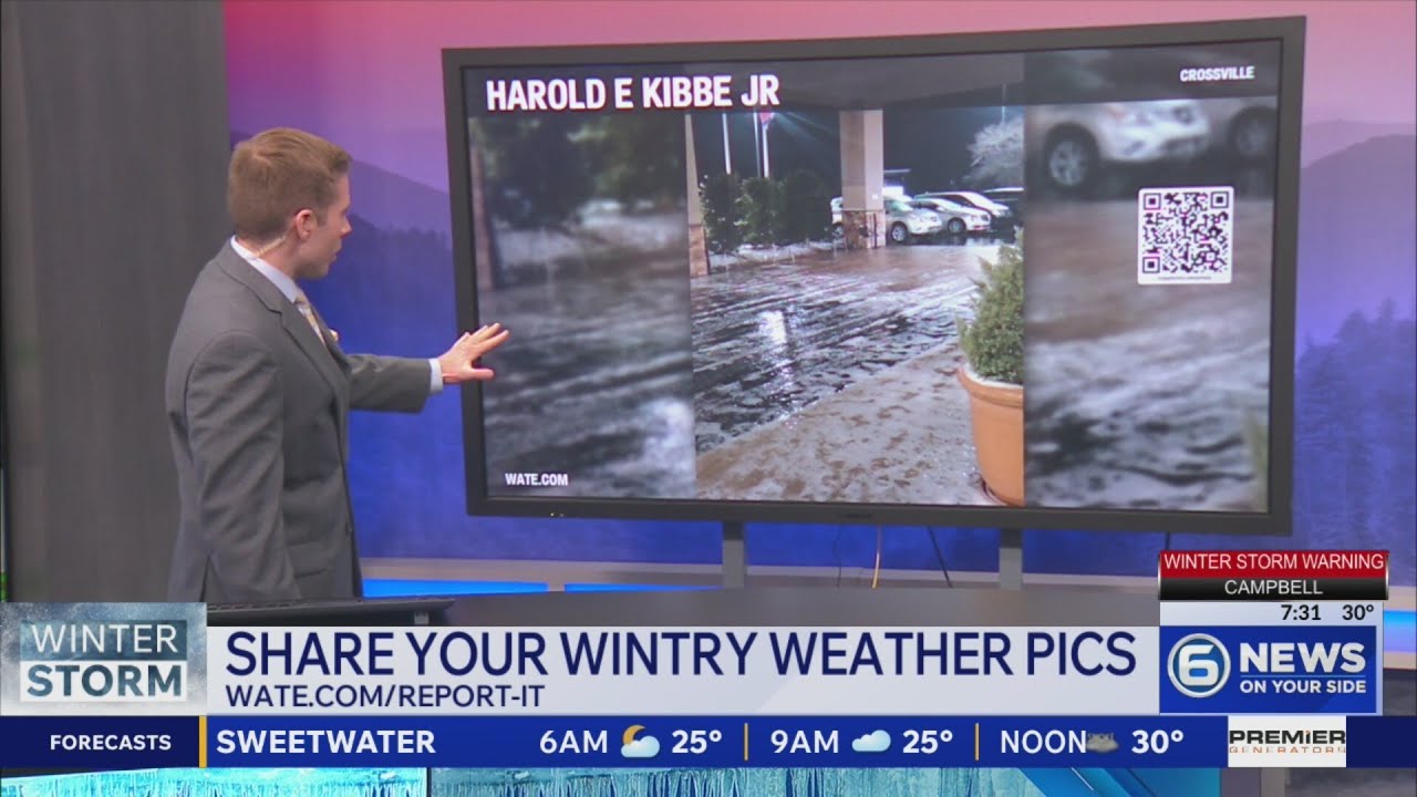 Share your wintry weather pictures with 6 News