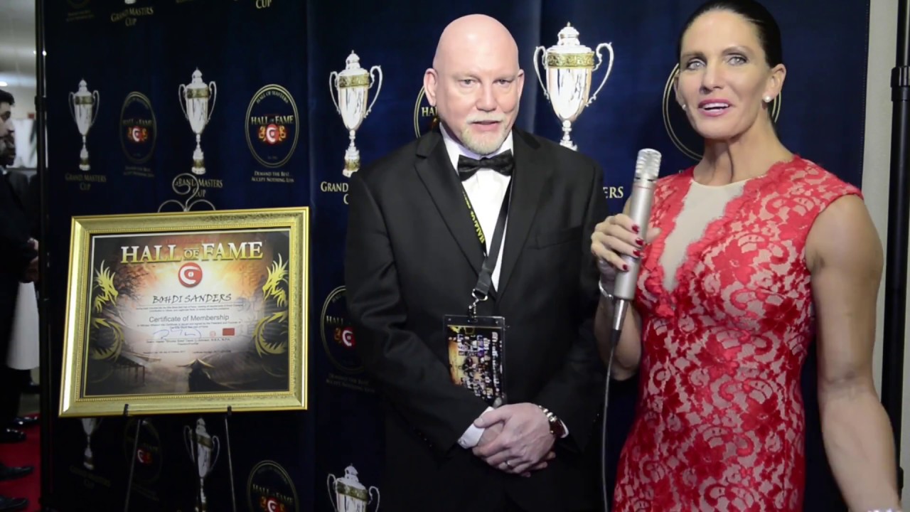 Interview with Bohdi Sanders at the Martial Arts Hall of Fame
