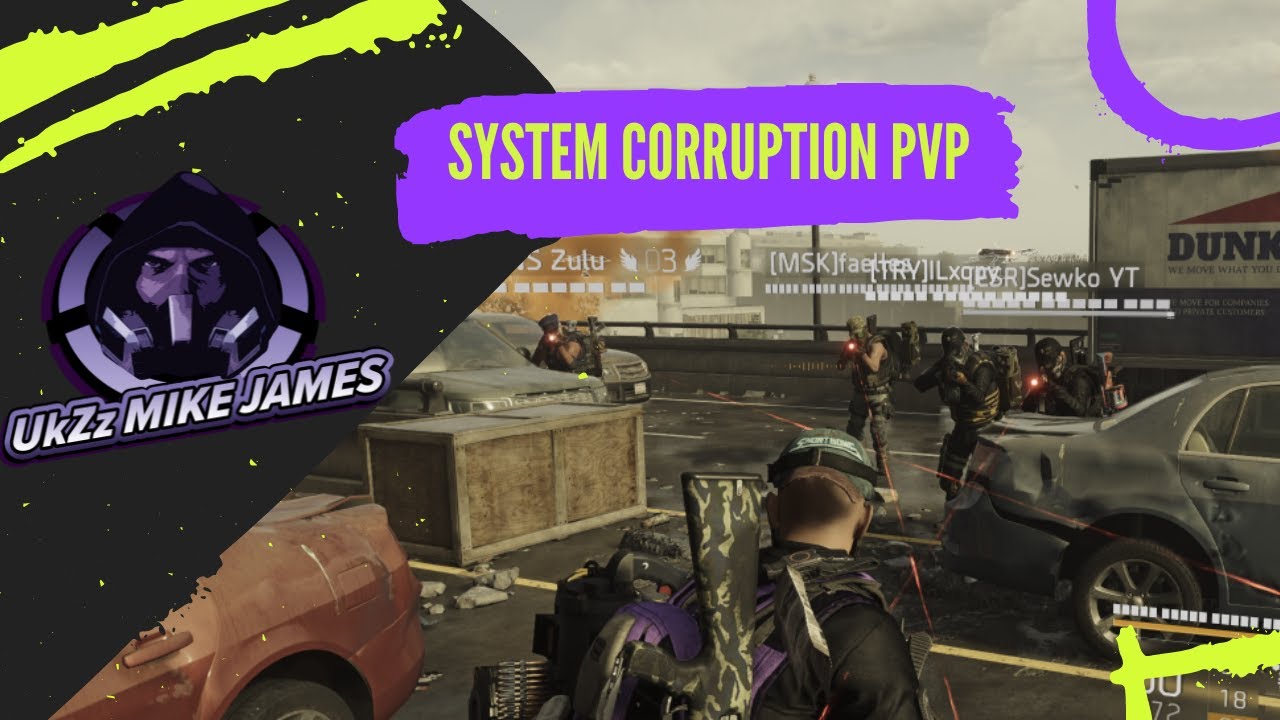 System Corruption Build Video - The Division 2 Dark Zone PvP