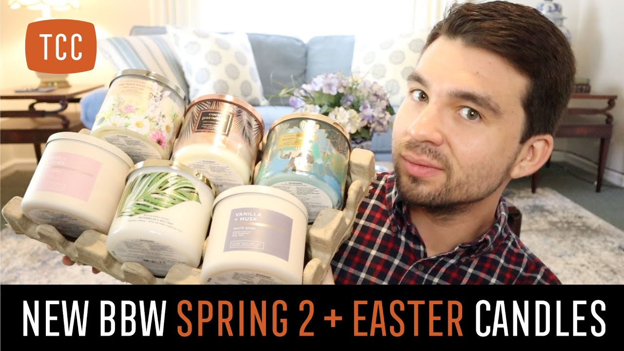 NEW Easter + Spring 2 Candles – Bath & Body Works Haul (Marshmallow Musk is BACK?)