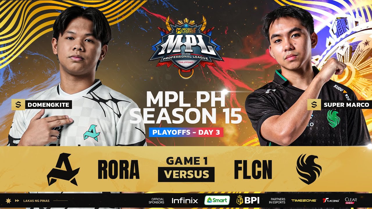 MPL PH S15   PLAYOFFS DAY 3 RORA VS FLCN GAME 1